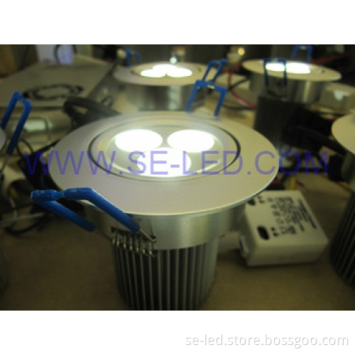 7W Round Dimmable LED Ceiling Lamp with CE RoHS FCC UL Certification